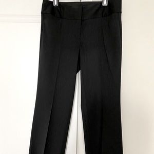 NWOT Express Black Pinstripe Editor Pants